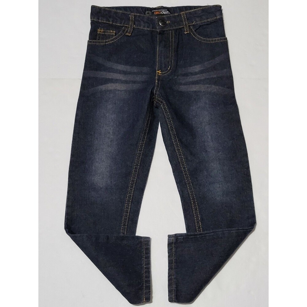 AKADEMIKS Jeaniuslevel Jeans  KIDS SIZE 7  Black